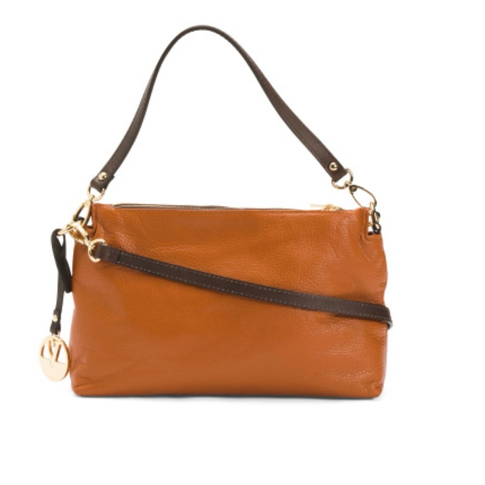 Valentina Made in Italy crossbody leather bag